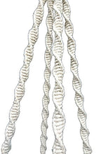 4 Legs Cotton Rope Macrame Plant Hanger Hanging Planter Holders Cream Color, 48-inches for 10-12" Pot (Cream) - color: Cream