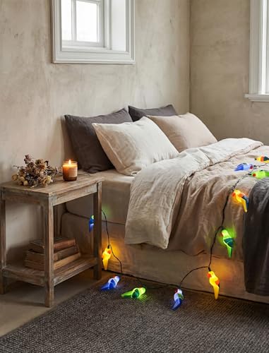 Multicolor Parrot String Lights, 8.5Ft Parrot Camping Outdoor Party Lights with 10 LED Multicolor Parrot Lights, Summer Patio Decorations String Lights for Bedroom Home Decks Party Lighting - color: Parrot lights
