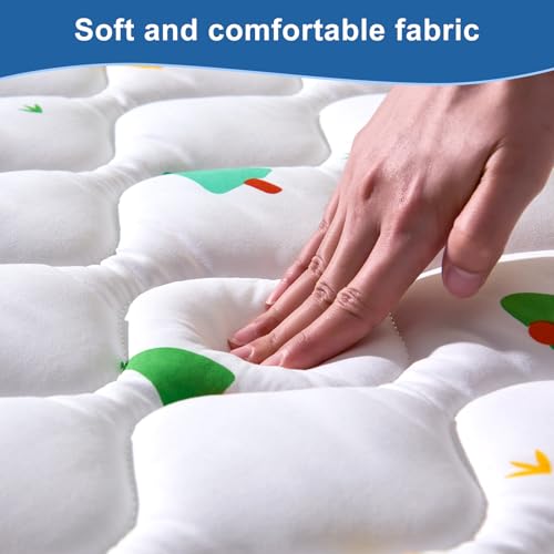 Odorless Premium Foam Baby Play Mat 50" x 50", Soft Microfiber Fabric Crawling Mat for Floor- Comfortable and Hypoallergenic, Non-Slip Cushioned Floor Playpen mat for Infants,Babies,Toddlers - color: C- Forest Party, size: 50" X 50"