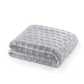 Velvet Plush Jacquard Tile Throw Blanket for Couch - Buttery Soft, Cozy Throw, for Women (Light Gray, 50" x 60") - color: Light Gray