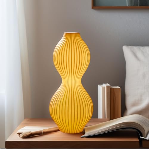 RONDURE 15.8" Modern Ceramic Table Lamp, Fully Dimmable Bedside Lamp for Bedroom Living Room Nightstand, White Translucent Ceramic Shade, Warm Ambient Decorative Corded Lighting, Bulb Included - style: Orpheus