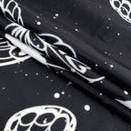HVEST Butterfly Wall Hanging - Space Tapestry for Bedroom & Living Room, 59W x 51H inches - color: Black, size: 51"L x 59"W