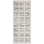 ReaLife Rugs Machine Washable Area Rug Runner - Living Room Bedroom Bathroom Kitchen Entryway Office - Non-Slip Baking Low Pile Stain Resistant Premium - Modern Geometric - Remi - Beige 2'6" x 6' - color: Remi - Beige, size: 2'6" x 6' (Rectangular)