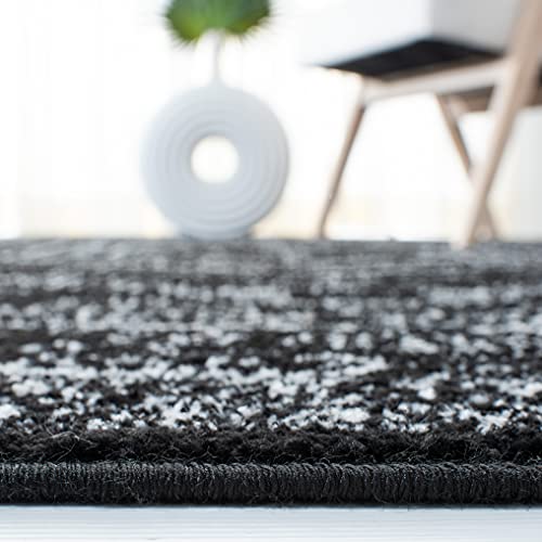 SAFAVIEH Adirondack Collection Runner Rug - 2'6" x 6', Black & Ivory, Oriental Medallion Design, Non-Shedding & Easy to Clean, Ideal for Ideal for Hallway, Foyer, Kitchen, Entryway, Bedroom (ADR108Z) - color: Black/Ivory, size: 2'6" x 6' (Runner)