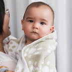 Living Textiles Taupe Sun Flower Chenille Soft Baby Blanket Knitted Reversible Premium Cozy Fabric for Best Comfort Infant, Toddler, Newborn, Swaddle,Nursery,Boy,Girl,Unisex,Crib,Stroller,Gift 40x30in - color: Taupe Sun Flower
