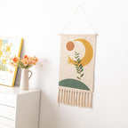 BMIDRUT Wall Hanging Macrame Woven Tapestry Bohemian Tapestries Art Tapestry for Home Apartment Dorm Room Backdrop 20x35 Inch - color: C2