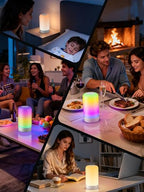 RGBICWW Smart Table Lamp, Touch Bedside Lamp with App Control, LED Desk Lamp with Music Sync, 30+ Scenes & 16M Colors, Color Changing Lamp for Bedroom Living Room Gaming Dimmable Night Light, White - color: White