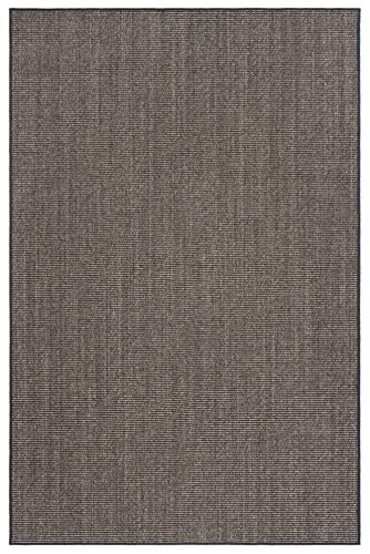 Martha Stewart x SAFAVIEH Area Rug Collection - 1'10" x 5', Charcoal, Sisal & Jute, Farmhouse Style, Ideal for Front Door, Entryway, Accent Space (MSR9501F) - color: Charcoal, size: 1'10" x 5' (Rectangular)