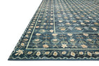 Loloi Rifle Paper Co. Eden Collection EDE-03 Lattice Indigo 2'-6" x 9'-6" Runner Rug feat. CloudPile™ - color: Lattice Indigo, size: 2'6" x 9'6" (Rectangular)