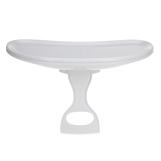 Nuby My Floor Seat Activity Tray - with Easy Release Latch and Easy to Clean - 4+ Months - White