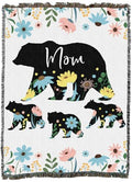 Pure Country Weavers Mom and Cubs Blanket - Gift Tapestry Throw Woven from Cotton - Made in The USA (60X80) - color: Mom and Cubs, size: 60x80