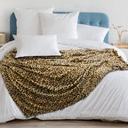 PAVILIA Cheetah Fleece Throw Blanket | Cheetah Leopard Animal Print Flannel Blanket | Soft Velvet Lightweight Microfiber Blanket for Couch Sofa | 50x60 Inches - color: Cheetah, size: 50 x 60 Inches - Throw