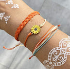choice of all String Bracelets for Women Boho Wave Surfer Beach Wear Cute Bracelets Set Summer Friendship Jewelry Accessories Beach Stuff - color: H2:4 sets