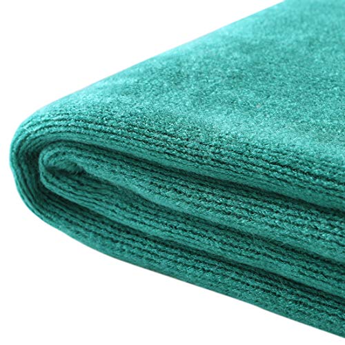 Homiest Decorative Knitted Throw Blanket with Fringe Soft & Cozy Tassel Blanket for Couch Sofa Bed (Teal,50x60) - color: Teal, size: 50" x 60"