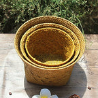 Planter Basket Indoor Outdoor Garden Hand Woven Flower Pots Cover Plant Containers Decoration Planter Decoration Storage