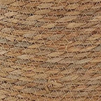 Woven Plant Basket - Straw Flowerpot, Decorative Holder with Handle, Indoor Outdoor Accessory with Stylish Design, Home Garden Tool for Balcony Yard Patio Pathway Lawn Display