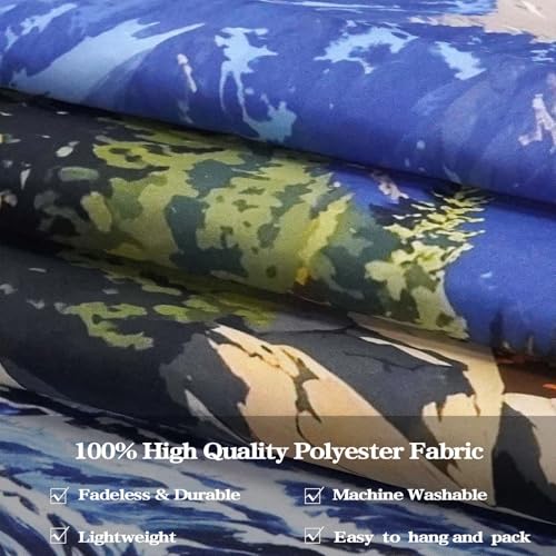 kampdream Landscape Tapestry, Scenery Art Wall Tapestries, Nature Wall Decor for Bedroom Living Room Backdrop Impressionist Pond Lotus 36×48 inches - color: Green Pond, size: 48"L x 36"W