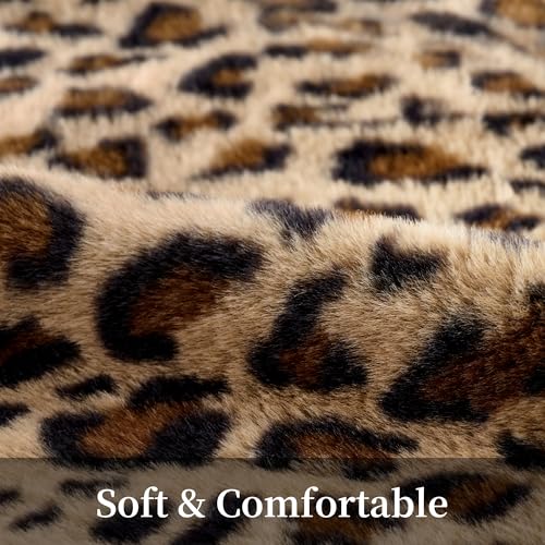 GALMAXS7 Cheetah Pillow Covers 12x20 Faux Fur Throw Pillow Covers Set of 2 Leopard Couch Pillow Covers Fluffy Soft Decorative for Home Living Room Bedroom - color: Cheetah, size: 20" x 12" (Pack of 2)