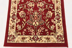 Unique Loom Sialk Hill Collection Area Rug - Washington (2' 2" x 8' 2" Runner, Burgundy/ Cream) - color: Burgundy/Cream, size: 2'2" x 8'2" (Runner)