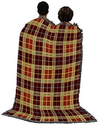 Pure Country Weavers Plaid Blanket Woods - Patterns Gift Tapestry Throw Woven from Cotton - Made in the USA (72x54) - color: Woods