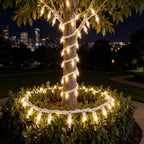 100 LED Warm White Christmas String Lights, 35 FT White Wire, UL Certified Commercial Grade, Indoor and Outdoor Use - color: White