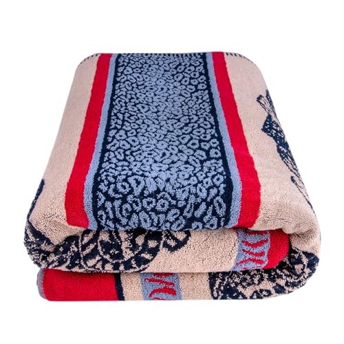 100% Cotton Throw Blanket for Couch Sofa or Bed All Season Terry Blankets & Throws, Lightweight & Breathable Cotton Blanket, Picnic Rug, Terry Bed Sheet (Leopards) - color: Leopards