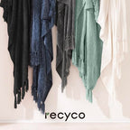 RECYCO Throw Blanket Soft Cozy Chenille Throw Blanket with Fringe Tassel for Couch Sofa Chair Bed Living Room Gift (Sage, 60" x 80") - color: Sage, size: 60'' X 80''