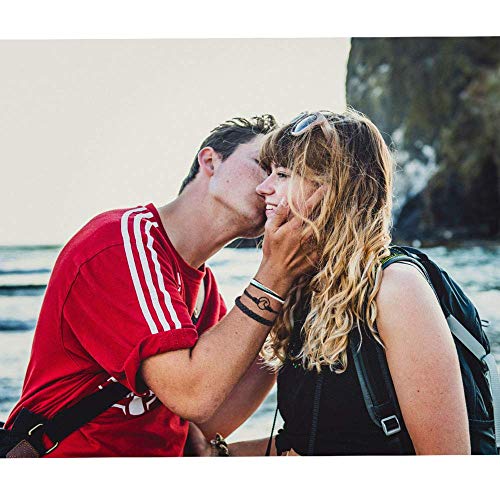 choice of all String Bracelets for Women Boho Wave Surfer Beach Wear Cute Bracelets Set Summer Friendship Jewelry Accessories Beach Stuff - color: F1:Black Fish hook