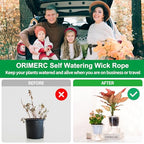 ORIMERC 2 inch Net Pots for Hydroponic Tower, 50 Pack Mesh Net Cups Come with Self Watering Wicking Rope&Plant Labels, for Hydroponic Garden Plants Baskets Aquaponics Vegetable Growing Indoor BPA Free - size: 2 inch (50 Pack)