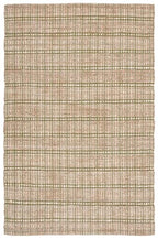 SAFAVIEH Natural Fiber Collection Accent Rug - 4' x 6', Green & Natural, Handmade Boho Stripe Farmhouse Rustic Jute & Cotton, Ideal for High Traffic Areas in Entryway, Living Room, Bedroom (NFB656Y) - color: Green/Natural, size: 4' x 6' (Rectangular)