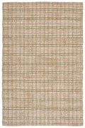 SAFAVIEH Natural Fiber Collection Area Rug - 5' x 8', Green & Natural, Handmade Boho Stripe Farmhouse Rustic Jute & Cotton, Ideal for High Traffic Areas in Living Room, Bedroom (NFB656Y) - color: Green/Natural, size: 5' x 8' (Rectangular)