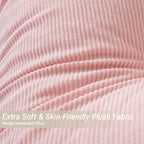Headboard Pillow Wedge Pillow Headboard Dorm Headboard Twin XL Long Back Pillow for Bed Sitting up Sleeping Bolster Pillow for Mattress Gap Filler - color: Pink