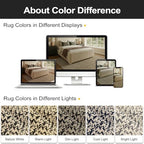 LEEVAN Washable Runner Rug 2'x6', Natural Woven Hallway Runner Rug Reversible Bathroom Runners Rugs, Cotton Low Profile Entryway Rugs, Farmhouse Bedroom Modern Kitchen Runenrs Carpet - color: Natural/Black, size: 2' x 6' (Rectangular)
