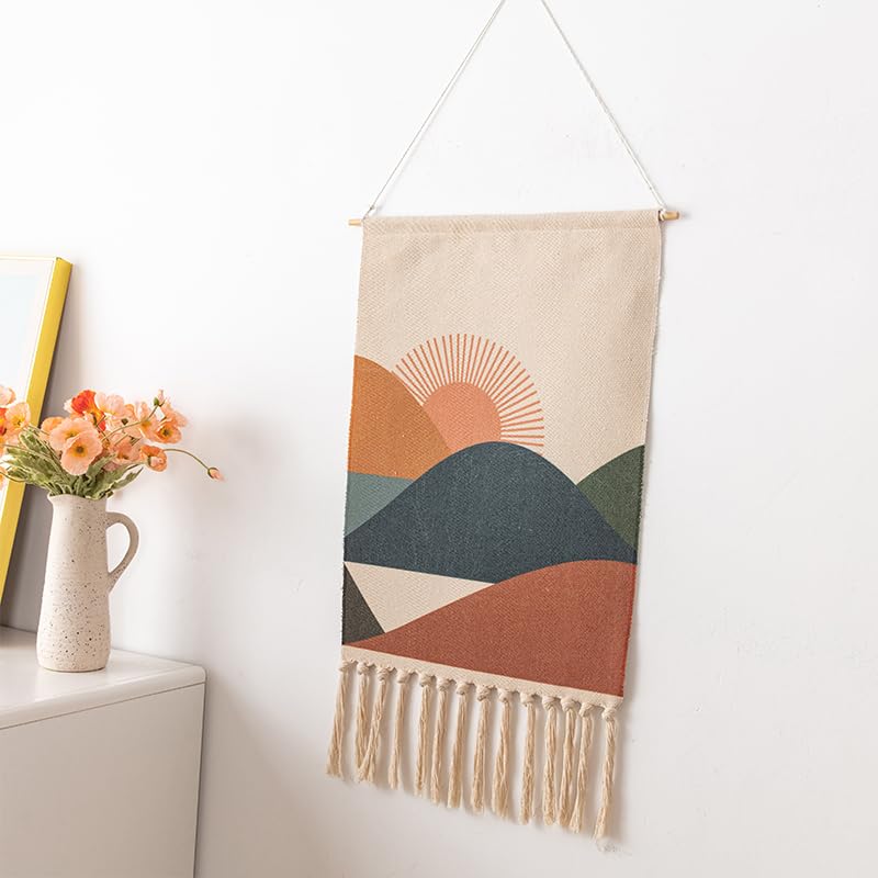 BMIDRUT Wall Hanging Macrame Woven Tapestry Bohemian Tapestries Art Tapestry for Home Apartment Dorm Room Backdrop 20x35 Inch - color: C6