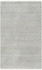SAFAVIEH Boston Collection 2'6" x 4' Grey BOS682E Handmade Flatweave Cotton Accent Rug - color: Grey, size: 2'6" x 4' (Rectangular)