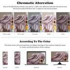 NEWCOSPLAY Super Soft King Blanket Light Purple Premium Silky Flannel Fleece Leaves Pattern Lightweight Bed Blanket All Season Use (Light Purple, King(90"x110")) - color: Light Purple, size: King(90"x110")