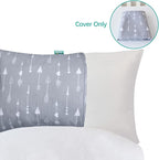 Biloban Floor Lounger Cover Non-Slip & Super Soft Floor Sofa Pillow Case, Great Choice for Kids or Adults Perfect for Slumber Party, Arrow King (Pillow Not Included)