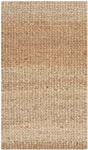 SAFAVIEH Natural Fiber Collection Accent Rug - 2' x 3', Natural, Handmade Farmhouse Jute, Ideal for High Traffic Areas in Entryway, Living Room, Bedroom (NF732A) - size: 2' x 3' (Rectangular)