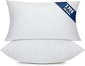 OKBA Set of 2 Throw Pillow Inserts, Hypoallergenic Soft & Firm Cushions with 100% Cotton Cover, 12x20 Pillows Filler for Side Sleepers, Sofa, Bed and Home Decor, Indoor Quality Hotel Pillows