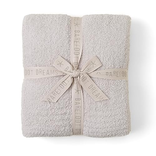 Barefoot Dreams® CozyChic® Throw, Stone, 54"x72" - color: Stone