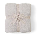 Barefoot Dreams® CozyChic® Throw, Stone, 54"x72" - color: Stone