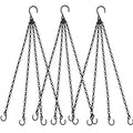 Heybe Hanging Baskets Chains 23 Inches 4 Leads Hanging Chains Flower Pot Hanger Replacement Plant Hangers for Planters and Lanterns, Pack of 3 (4 Legs) - style: 4 Legs