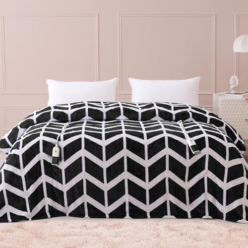 VENTIMI Electric Blanket Queen, 84" x 90" Heated Blanket with 9 Heat Levels & 2-4-8-10 Hours Auto Off, Fast Heating Blanket with ETL & FCC Certification, Black - color: Black, size: Queen