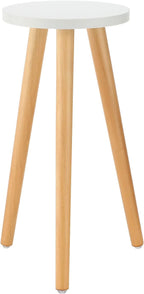 Wood Plant Stand Indoor, Mid Century Modern Planter, Wood Flower Pot Stand, Tall Holder Plant Stands for Indoor Boho Rustic Wooden Stool for Plant Pot Holder(A2)