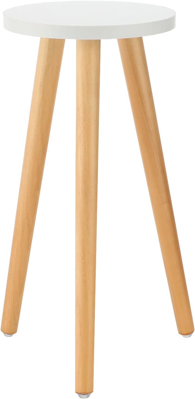 Wood Plant Stand Indoor, Mid Century Modern Planter, Wood Flower Pot Stand, Tall Holder Plant Stands for Indoor Boho Rustic Wooden Stool for Plant Pot Holder(A2)