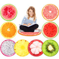 Tinideya 8 Pcs Fruit Carpet Circle Seats for Classroom Sitting 15 Inch Small Floor Cushions Round Classroom Rugs Bulk for Home Decorations School Group Activity