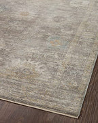 Loloi Magnolia Home by Joanna Gaines Millie Collection MIE-05 Stone/Natural 2'-7" x 14', .25" Pile Height, Runner Rug - color: Stone / Natural, size: 2'7" x 14' (Rectangular)
