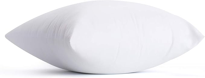 18 x 18 inches Pillow Inserts, Set of 6 Hypoallergenic Brushed Microfiber Liner Down Alternative Filled Square Cushion Throw Pillow