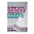 100% Cotton Throw Blanket for Couch Sofa or Bed All Season Terry Blankets & Throws, Lightweight & Breathable Cotton Blanket, Picnic Rug, Terry Bed Sheet (Ariadne) - color: Ariadne