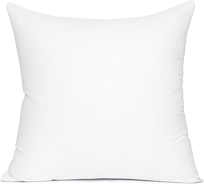MIULEE 26x26 Inch Throw Pillow Insert Premium Throw Pillow Polyester Microfiber Stuffer Pillow for Sofa Bed Couch